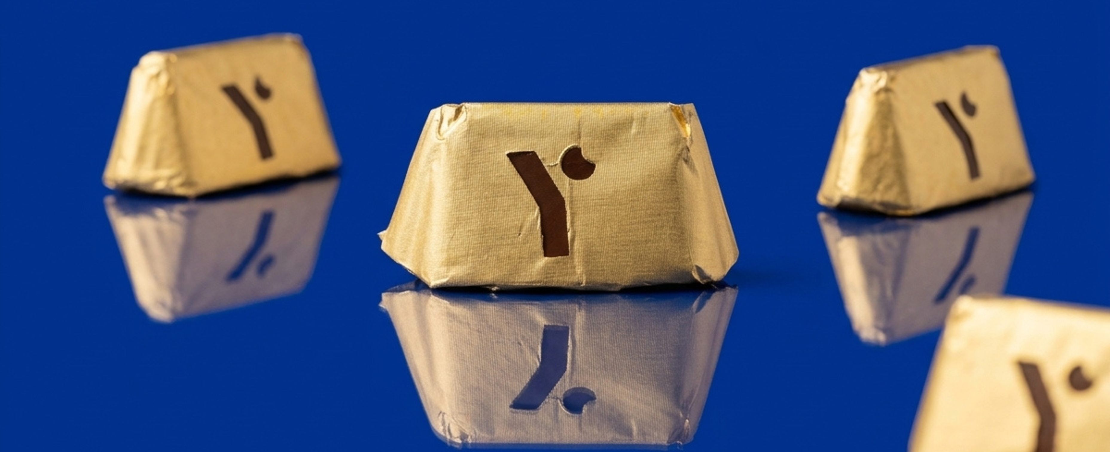 Gianduiotti Ypsilon in una composizione fotografica